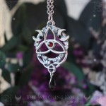 Elven triquetra necklace