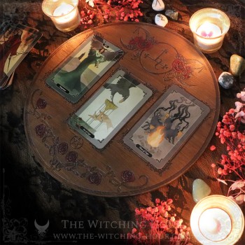 Sigil of Lilith tarot and oracle spread board
