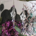 Boucles d'oreilles pentacles