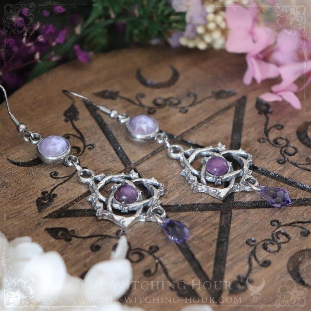 Celtic triquetra earrings