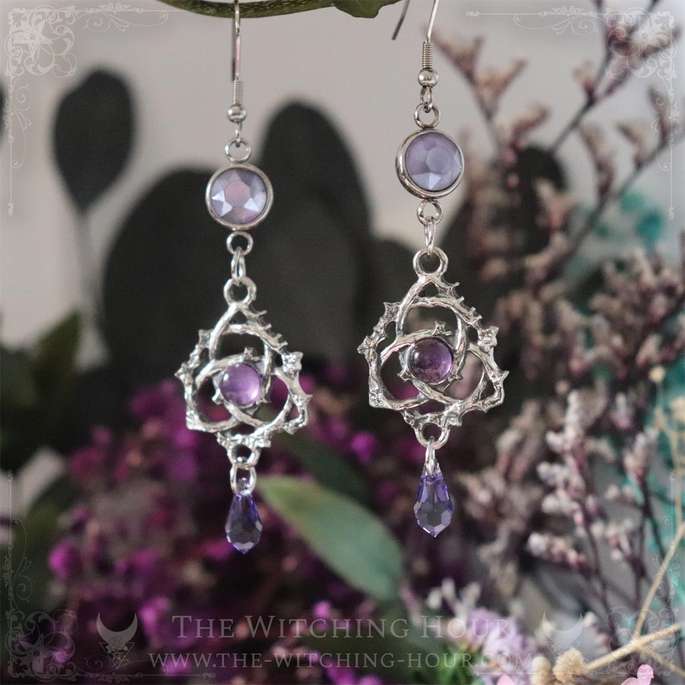 Boucles d'oreilles triquetra