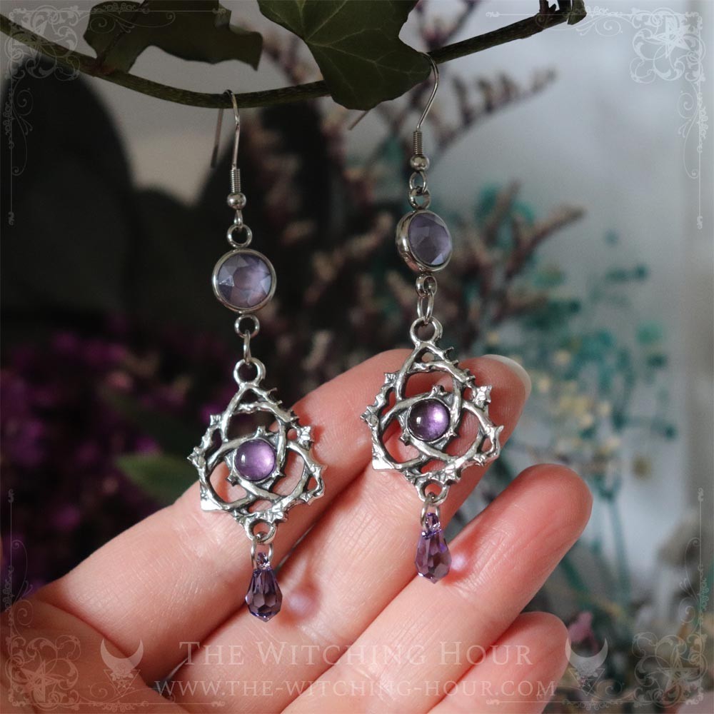 Celtic triquetra earrings