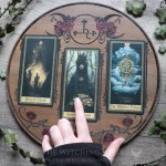 Sigil of Lilith tarot and oracle spread board