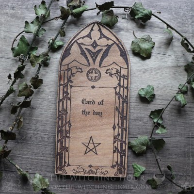 Gothic tarot spread board