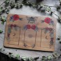 Table de tirage pour tarot et oracle en bois