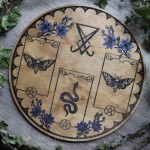 Sigil of Lucifer tarot spread board