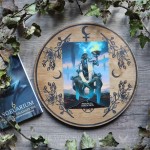 Planche de divination moth et symbole de Lilith la lune noire