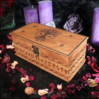 Viking wooden box