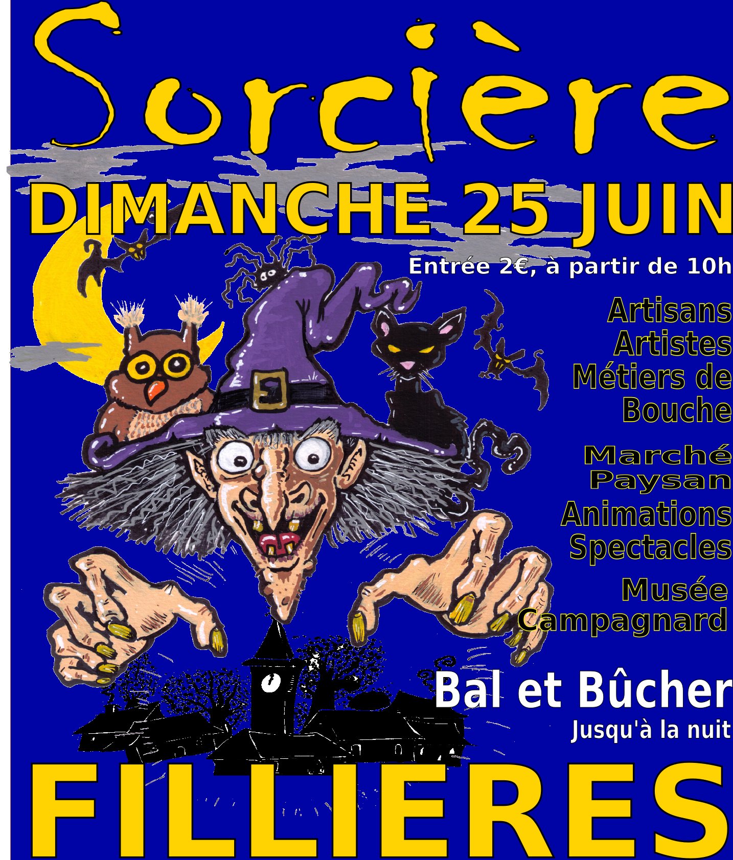 Witch festival of Fillières