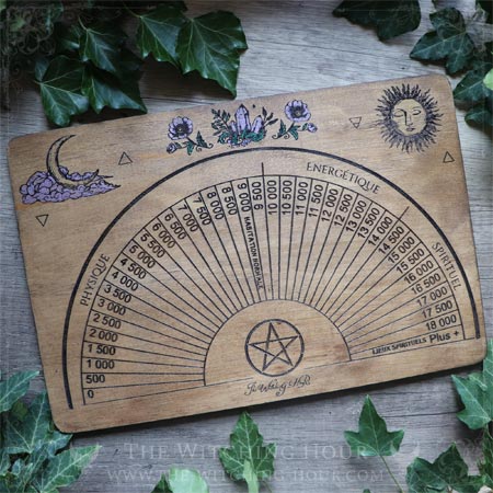 Cadran échelle de Bovis en bois gravé