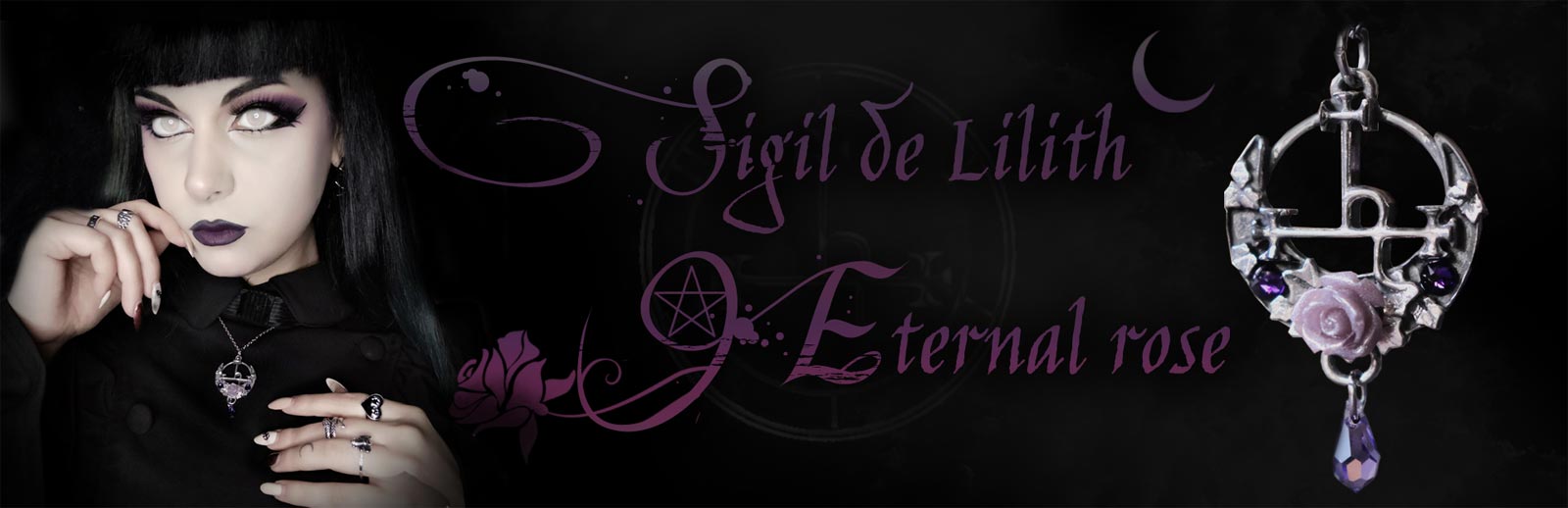 Pendentif sigil de Lilith