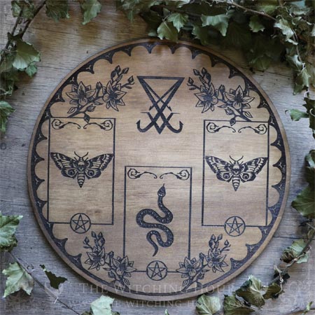 Plateau de divination sigil de Lucifer