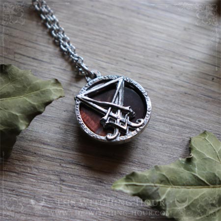 Sigil of Lucifer necklace