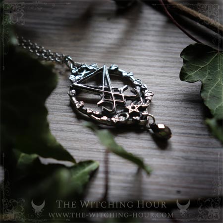 Lucifer sigil necklace