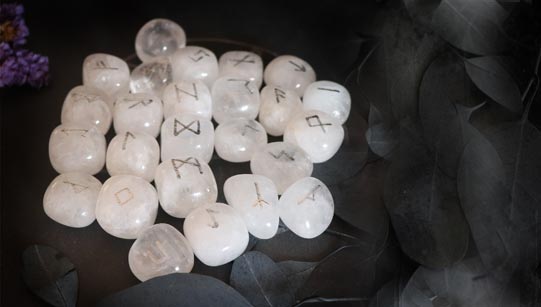 Runes en quartz