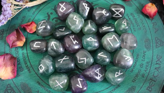 Fluorite runes