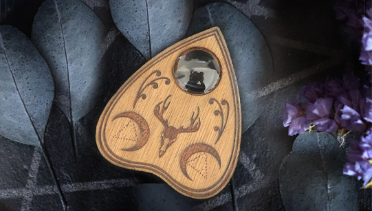 Ouija planchette Cernunnos